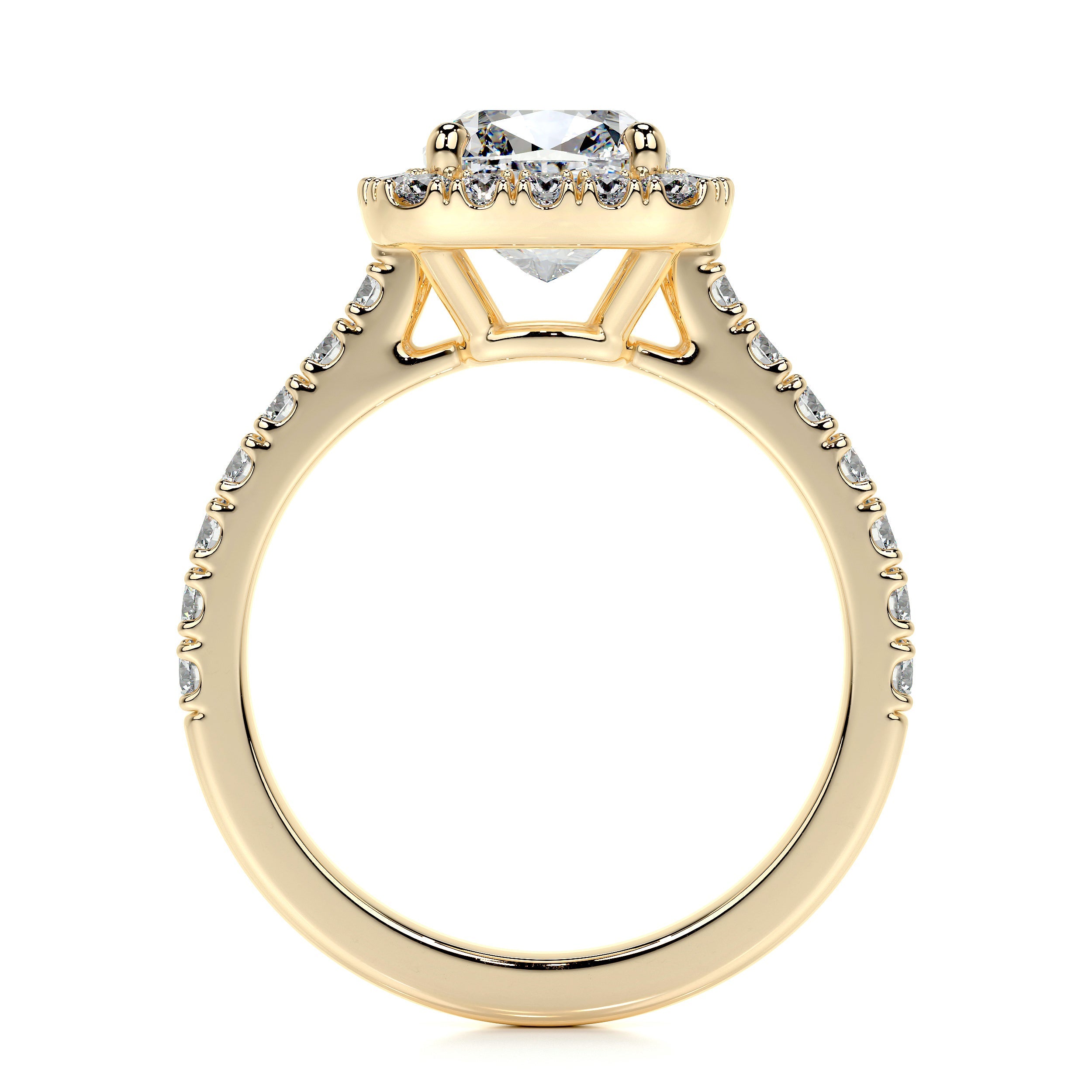 Celeste Lab Grown Diamond Ring -18K Yellow Gold、mySite、hinf8tx79