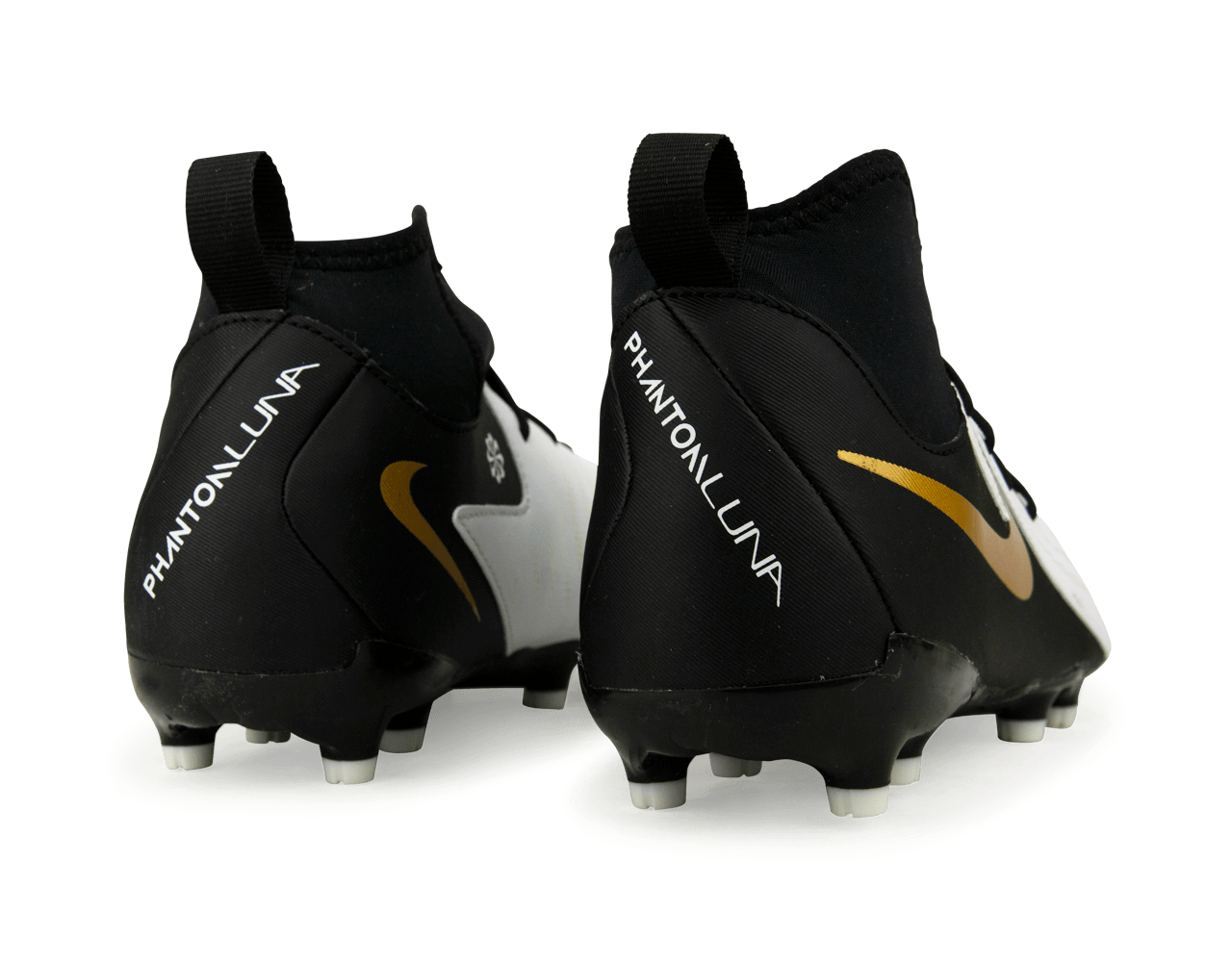 Nike Kids Phantom Luna II Academy FG White/Black/Gold、mySite、noshort