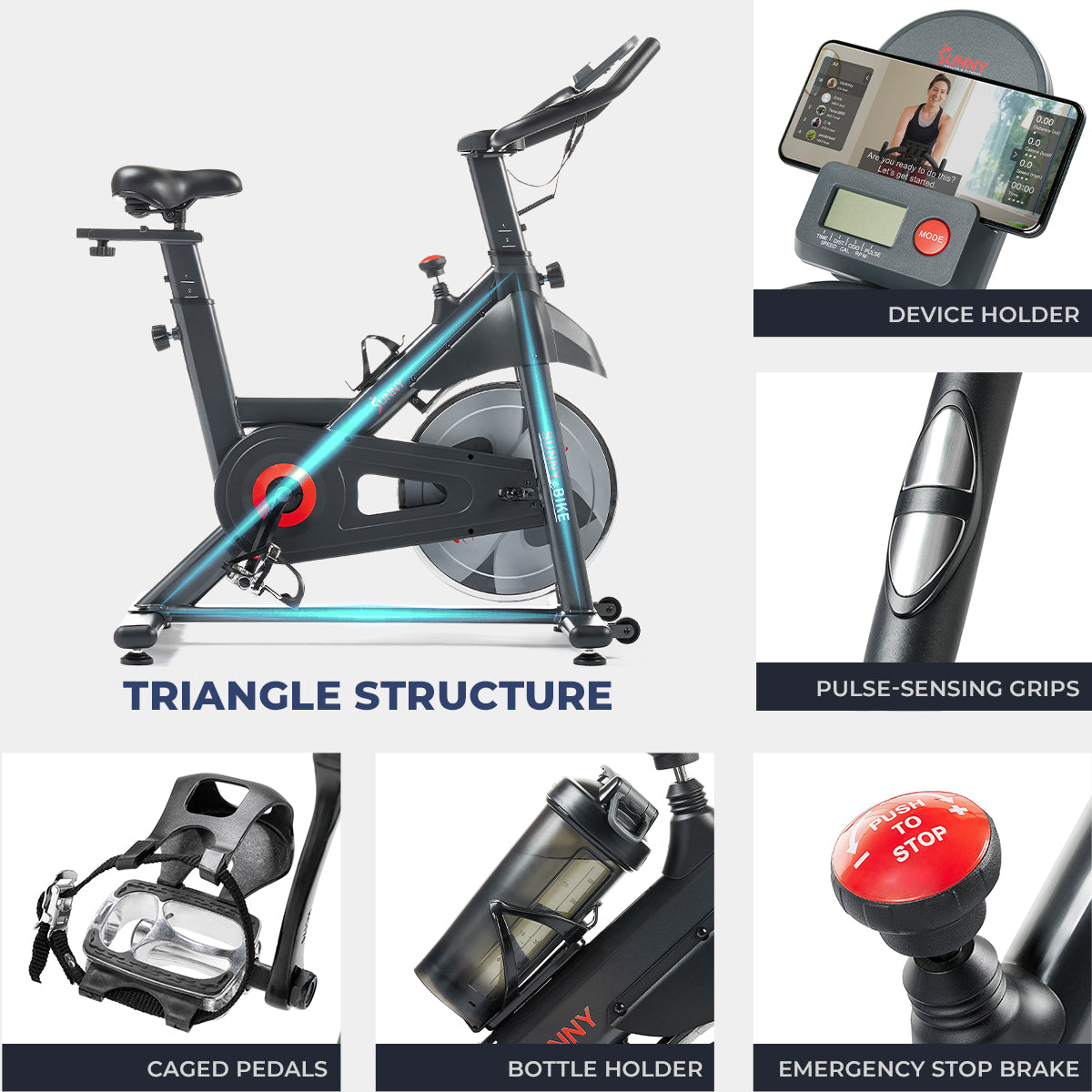  Essential Connected Magnetic Cycle Bike、mySite、ghnorth