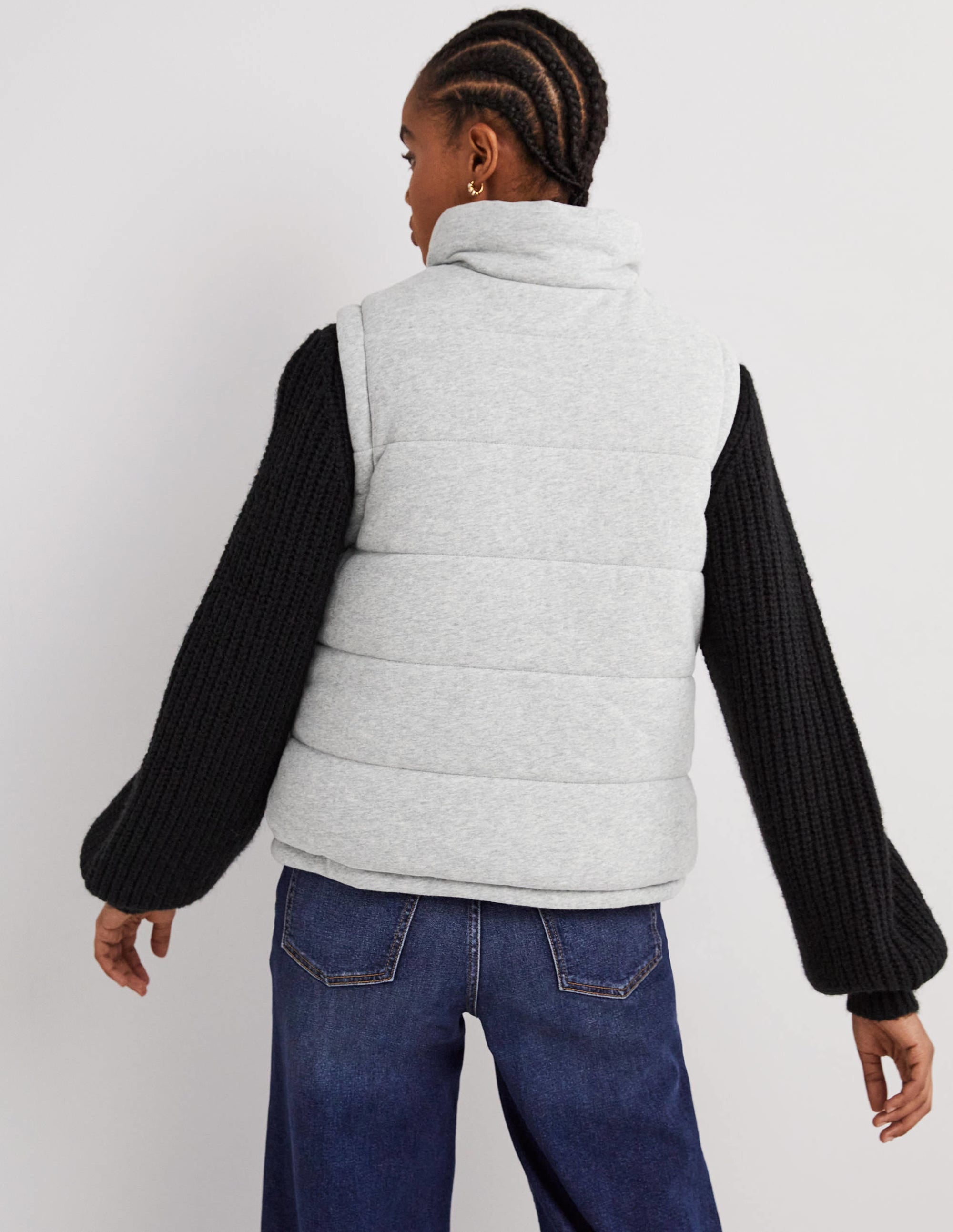  Reversible Vest-Grey Marl with Navy、mySite、ashleygrahame