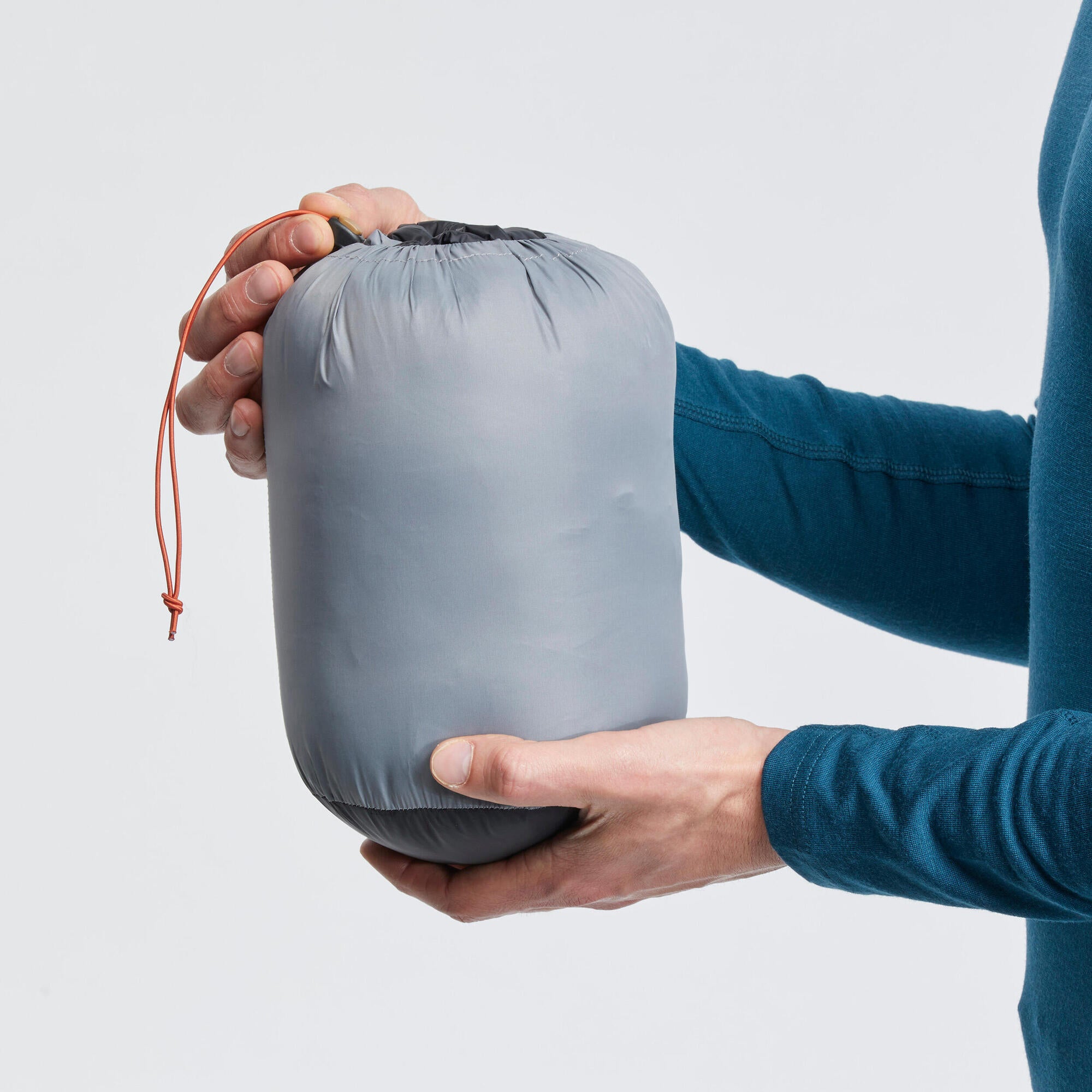 Forclaz Men's mountain and Backpacking padded and hooded jacket - MT500 14°F