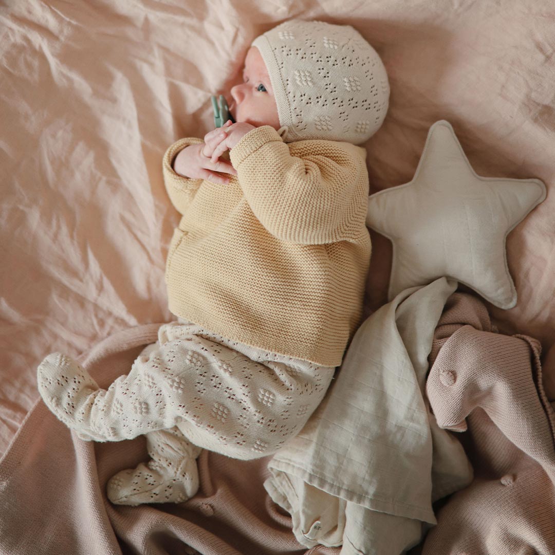  Mushie Lovey Blanket - Star/Fog、mySite、merchandisen