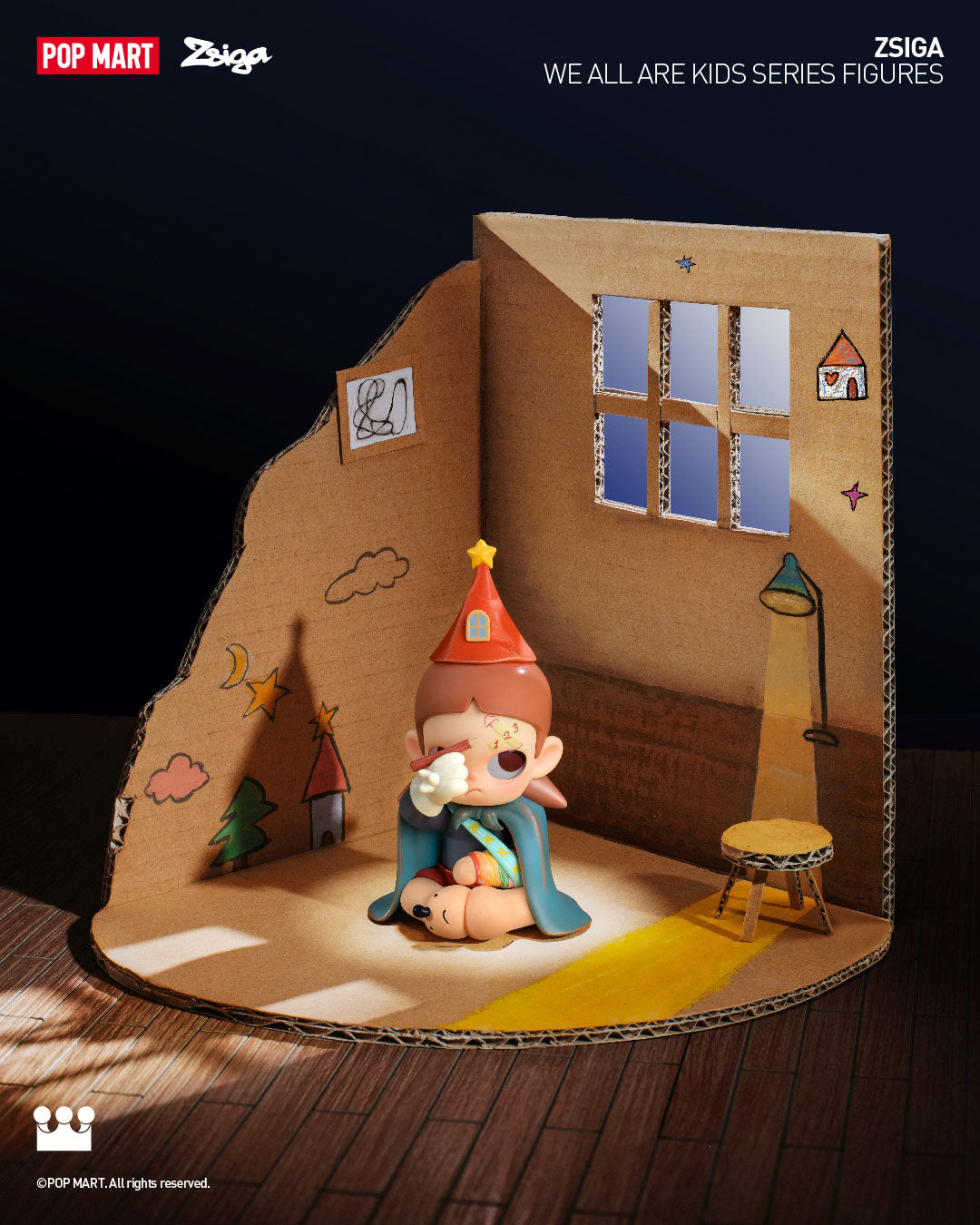  POP MART Zsiga We All Are Kids Series Figures、mySite、greenlandpopulation