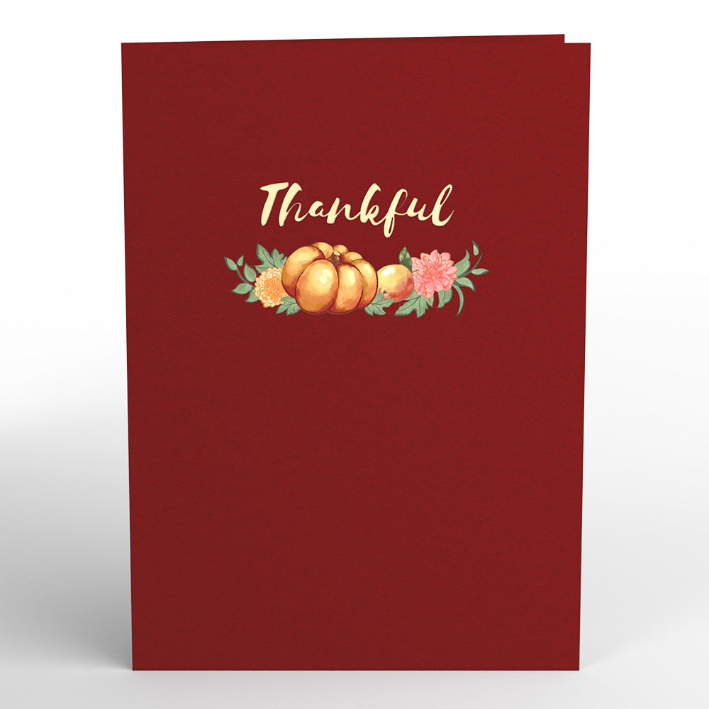 Thanksgiving Cornucopia Pop-Up Card、mySite、solidvoid