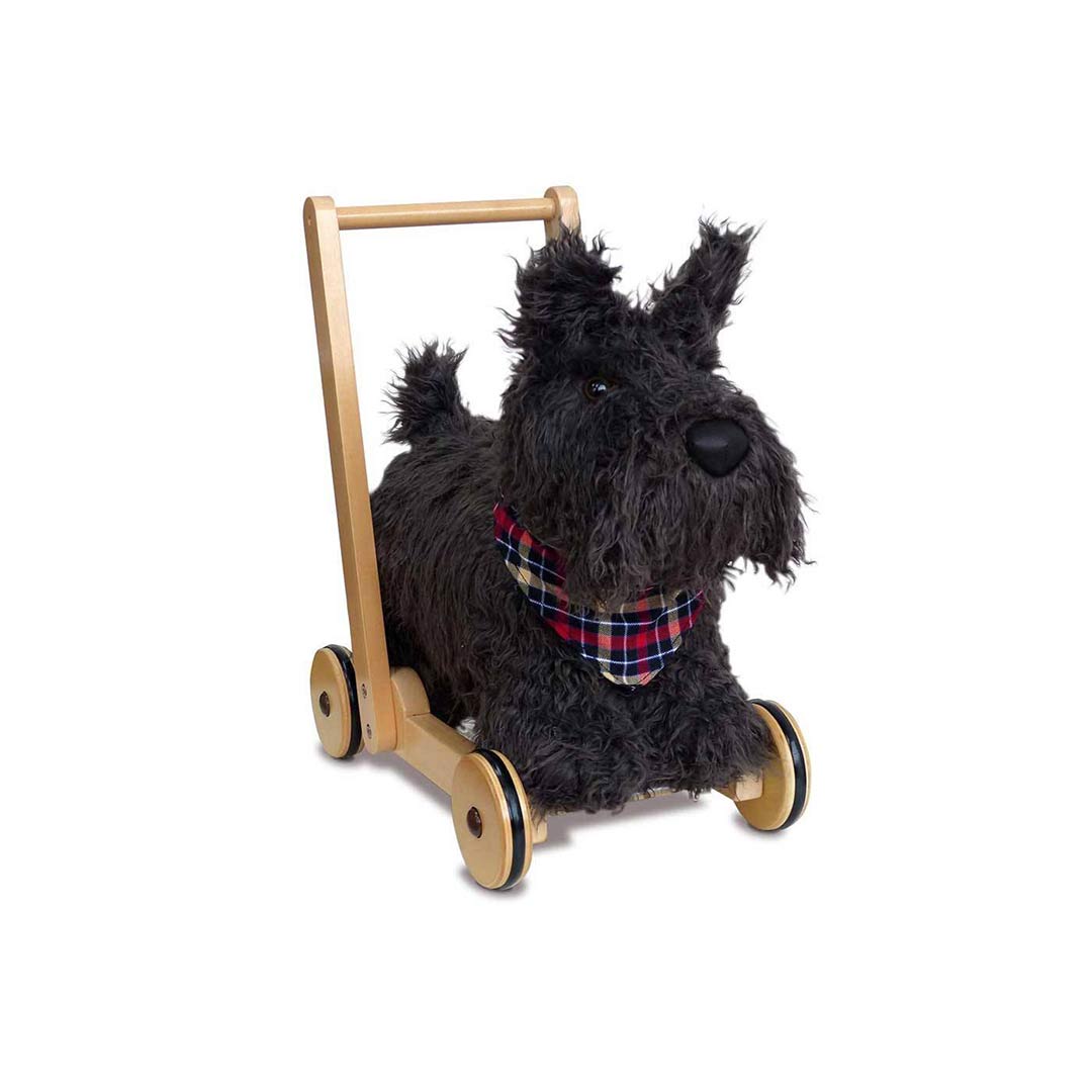 Little Bird Told Me - Push-Along Dog - Scottie (12m+)、mySite、merchandisen