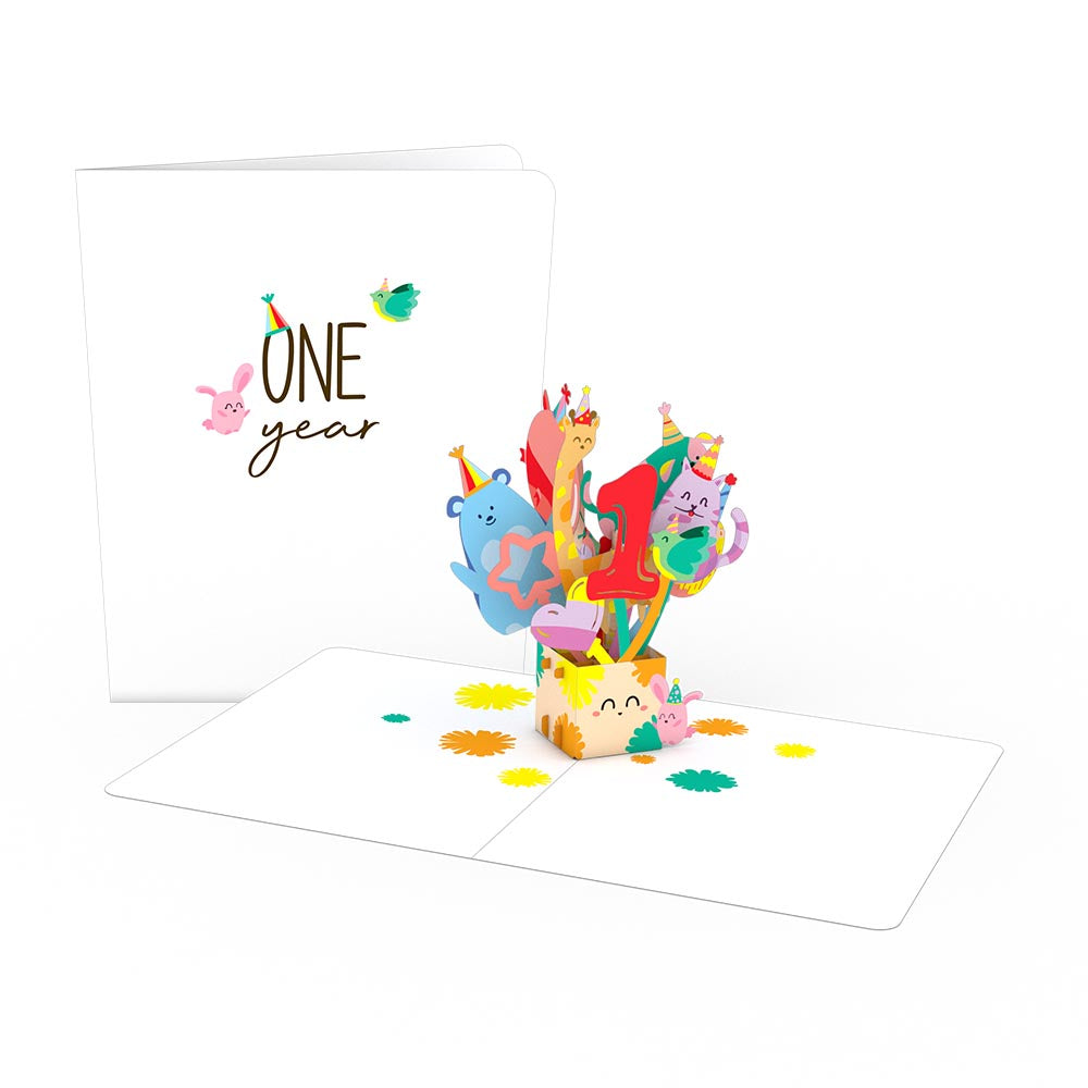 Playpop Card™: 1st Birthday Balloons、mySite、solidvoid