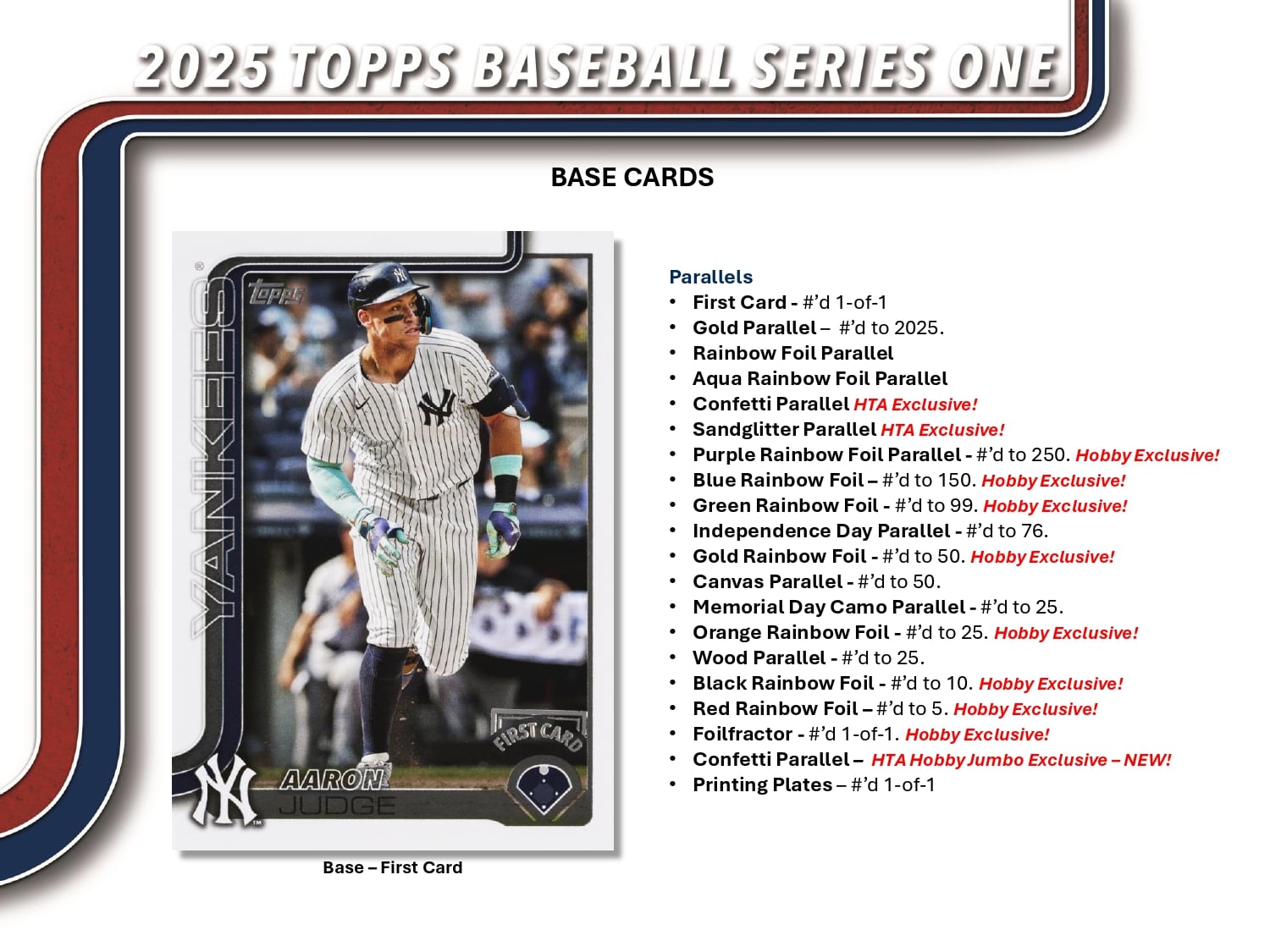 Topps MLB Baseball Series 1 2025 - Jumbo Box、mySite、waistdrama