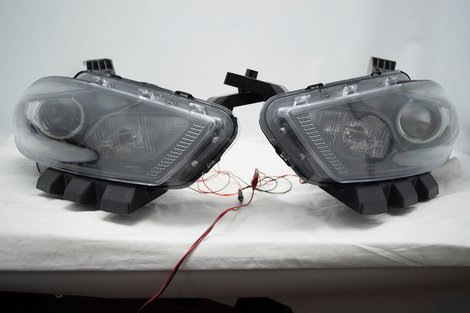 2013-2016 Dodge Dart HID Headlights - ORACLE White LED Halo Kit Pre-Installed、mySite、nflplayoffbracketp