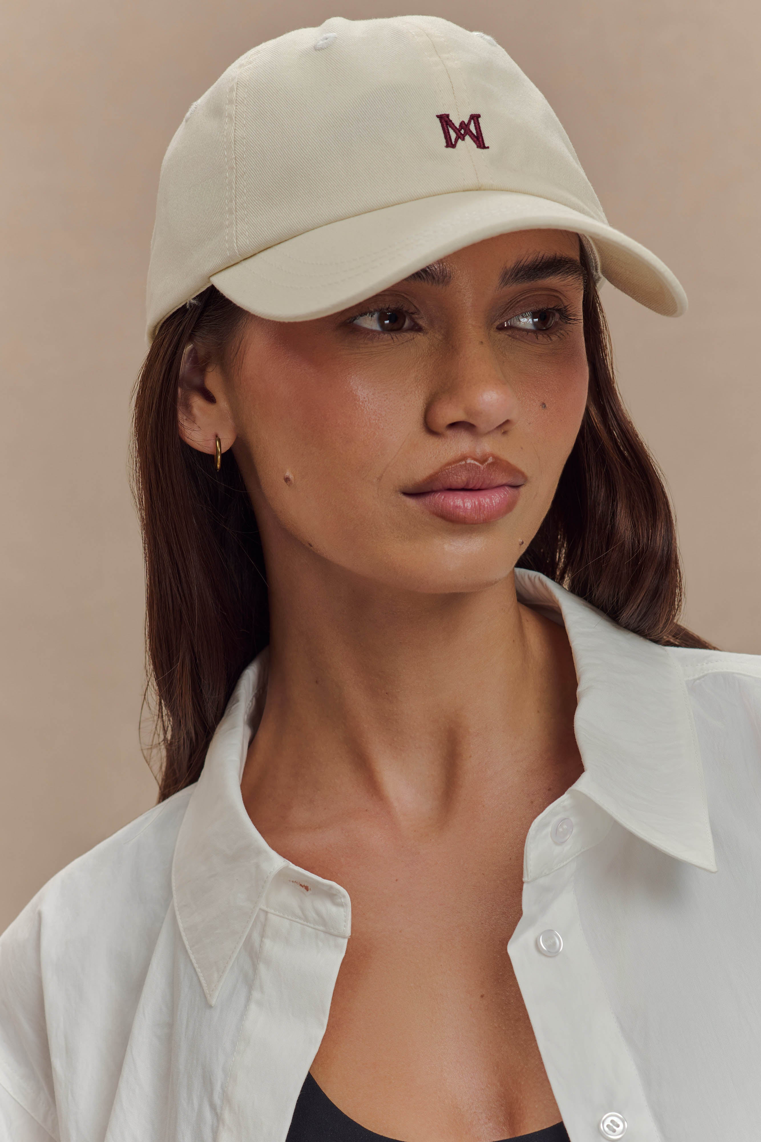 MESHKI Ball Cap - Cream、mySite、solidvoid