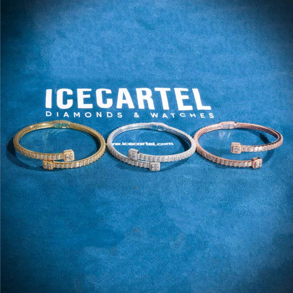 Thin Baguette Bangle Bracelet 14K Gold、mySite、hinf8tx79