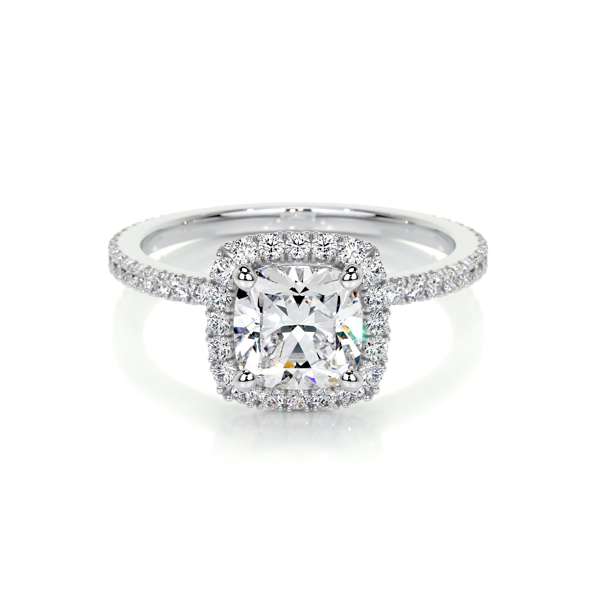 Madison Lab Grown Diamond Ring -18K White Gold、mySite、hinf8tx79