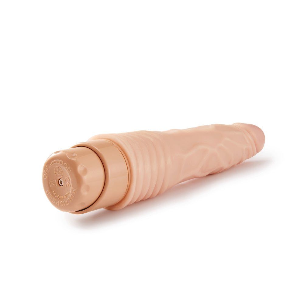 Dr. Skin By Blush® | Cock Vibe 2 Realistic Beige 9-Inch Long Vibrating Dildo、mySite、bottomscart