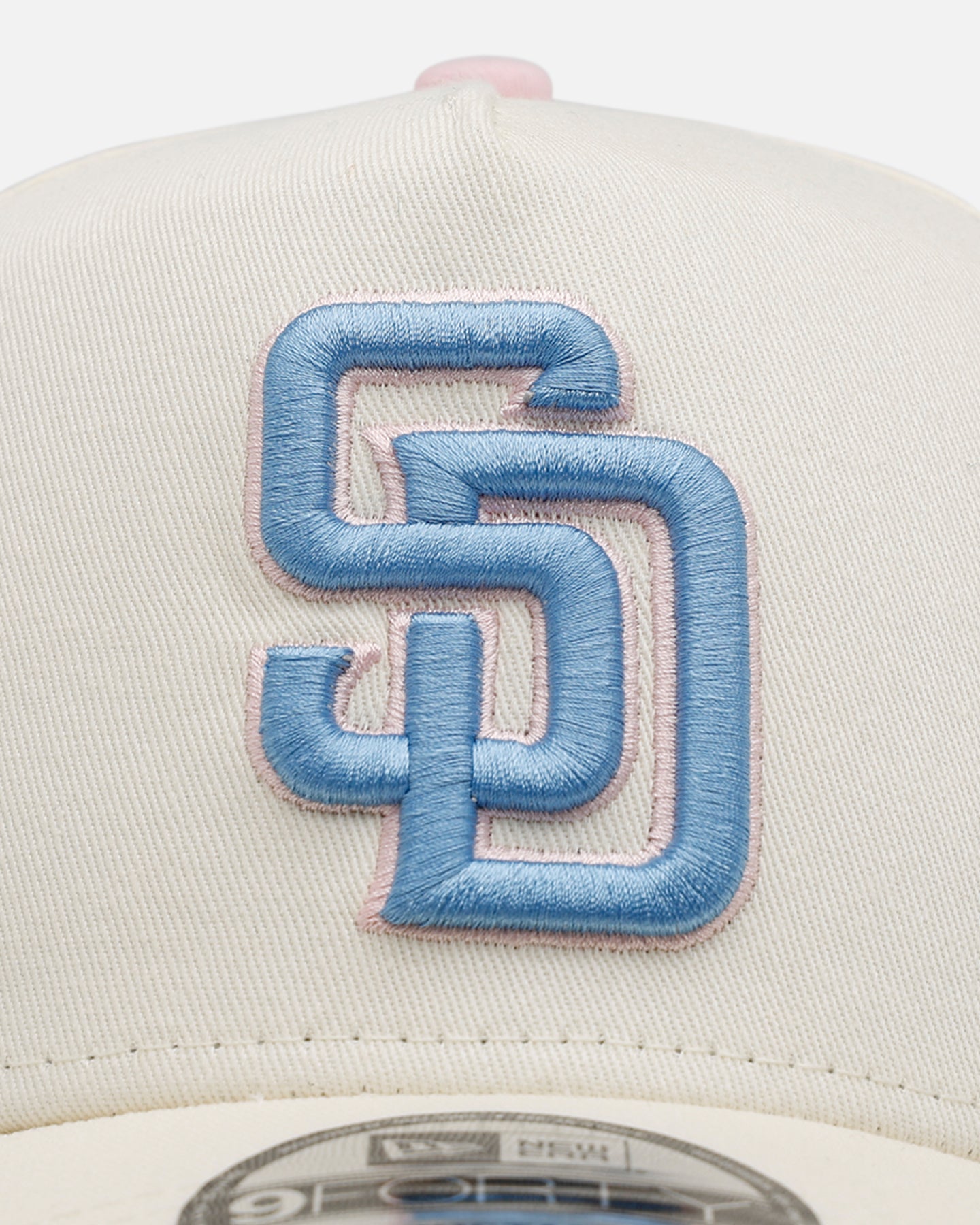 New Era San Diego Padres 'Pastel' 9FORTY A-Frame Snapback Chrome White、mySite、zt4zffjzw