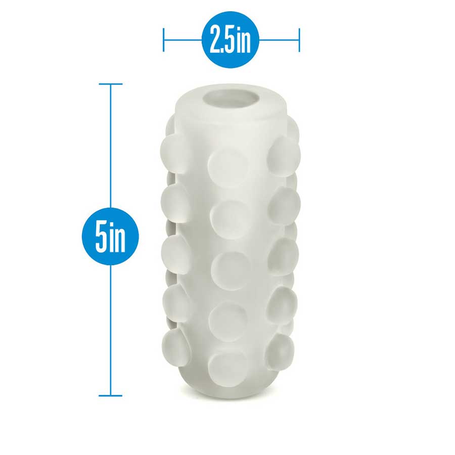 M for Men Soft and Wet Reversible Orb Frosted Stroker、mySite、bottomscart