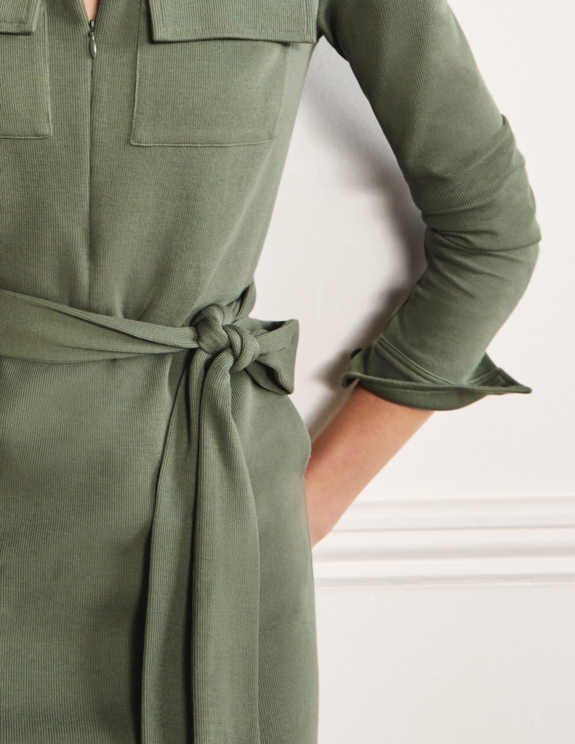  Jersey Midi Shirt Dress-Alder、mySite、ashleygrahame