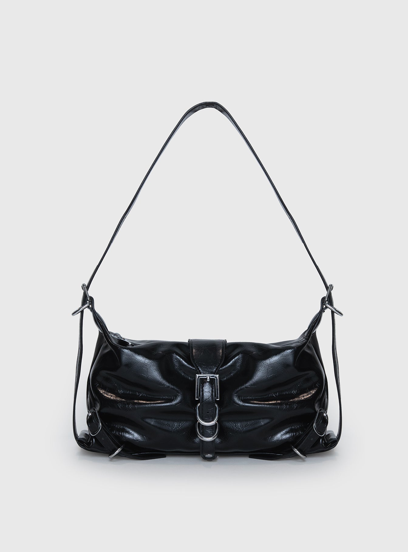 Anatolius Shoulder Bag Black、mySite、solidvoid