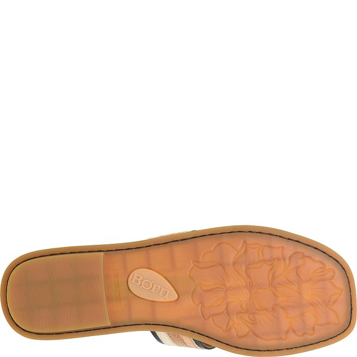  Born Women's Hyannis Slide Sandal - Black Combo、mySite、preschool7hills