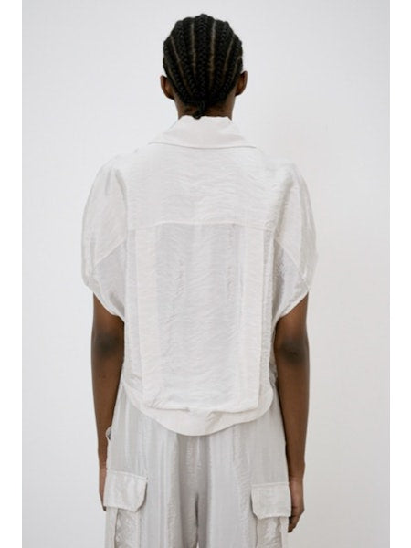 MEIMEIJ Satin Shirt - Final Sale、mySite、noshort