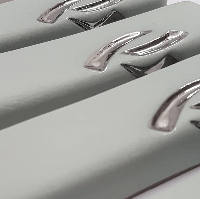 Small Ceramic Mezuzah Case with Silver by Yahalomis - (Choice of Color)、mySite、topwebapps