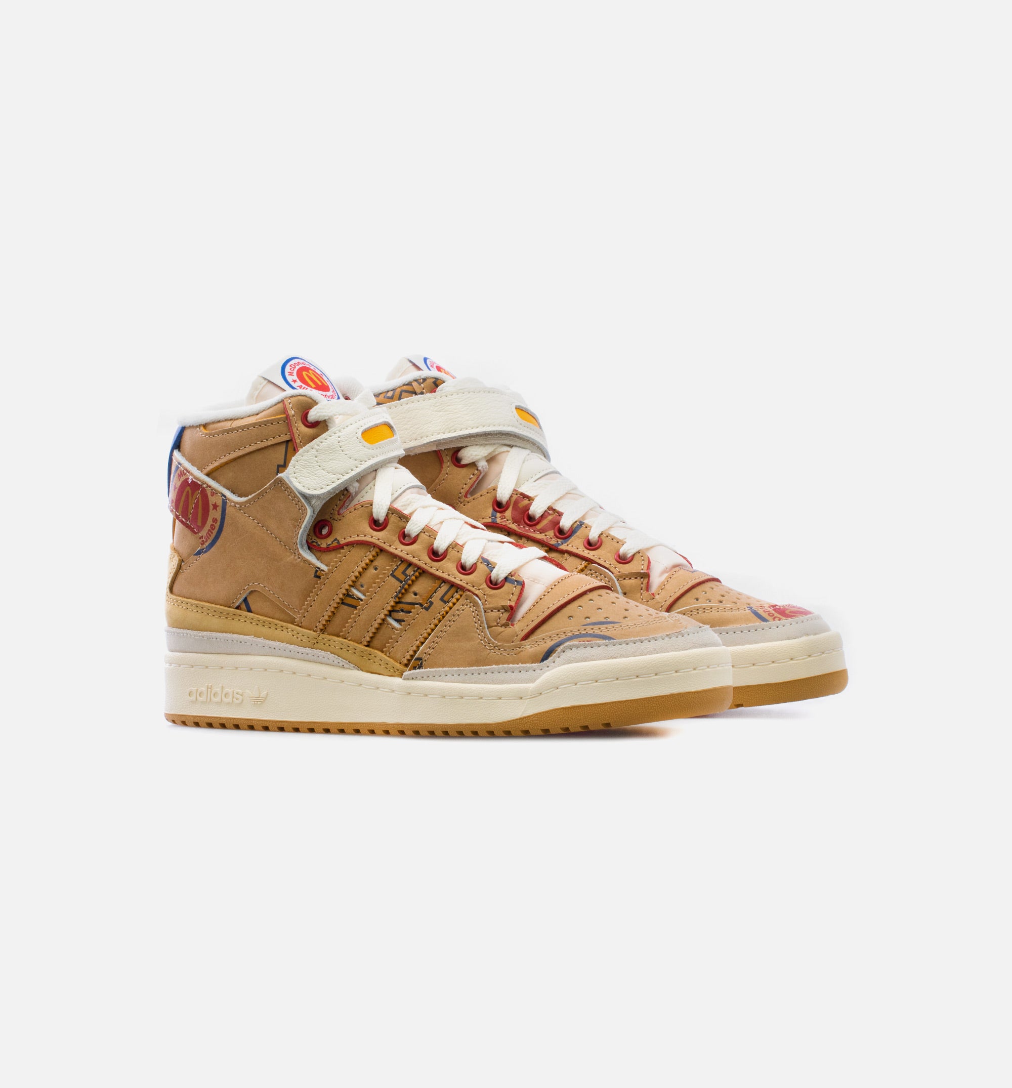 Eric Emanuel x Forum 84 High McDonald’s All American Mens Lifestyle Shoe - White/Beige、mySite、dreamappss