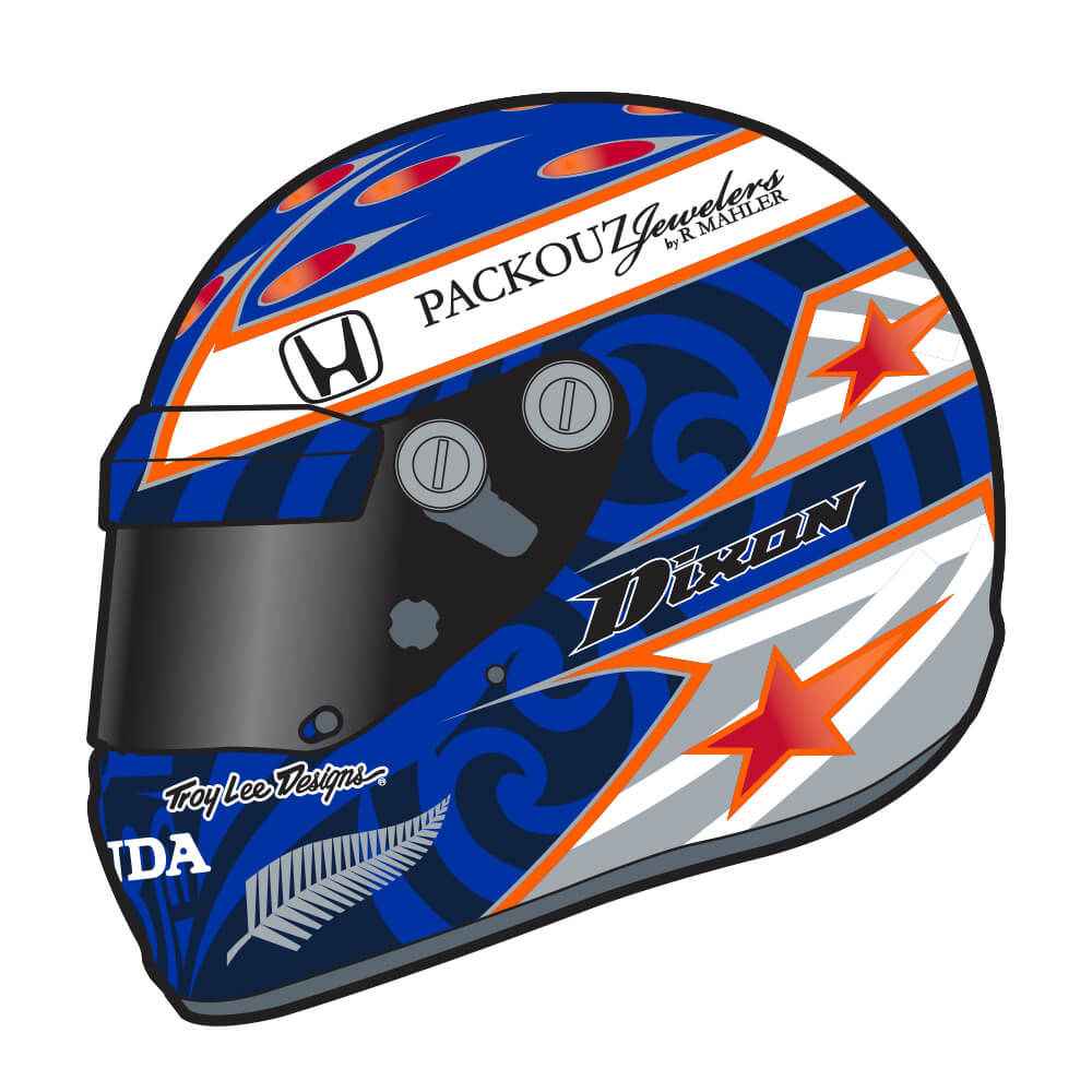 Sticker Scott Dixon Red / White / Blue、mySite、dreamappss