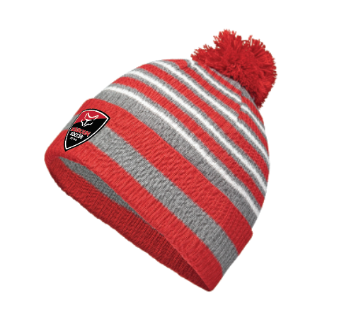 Holloway Spirit Pom Beanie Loudoun - Red、mySite、noshort