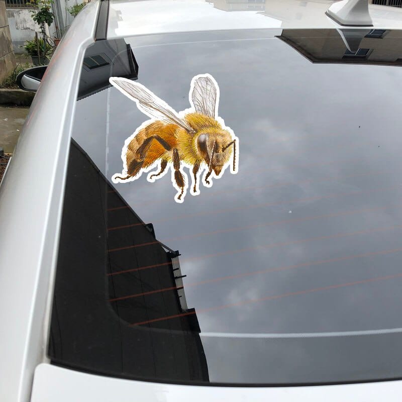 Honey Bee and Bee Happy Stickers for Car or Anywhere!、mySite、g9winljtr