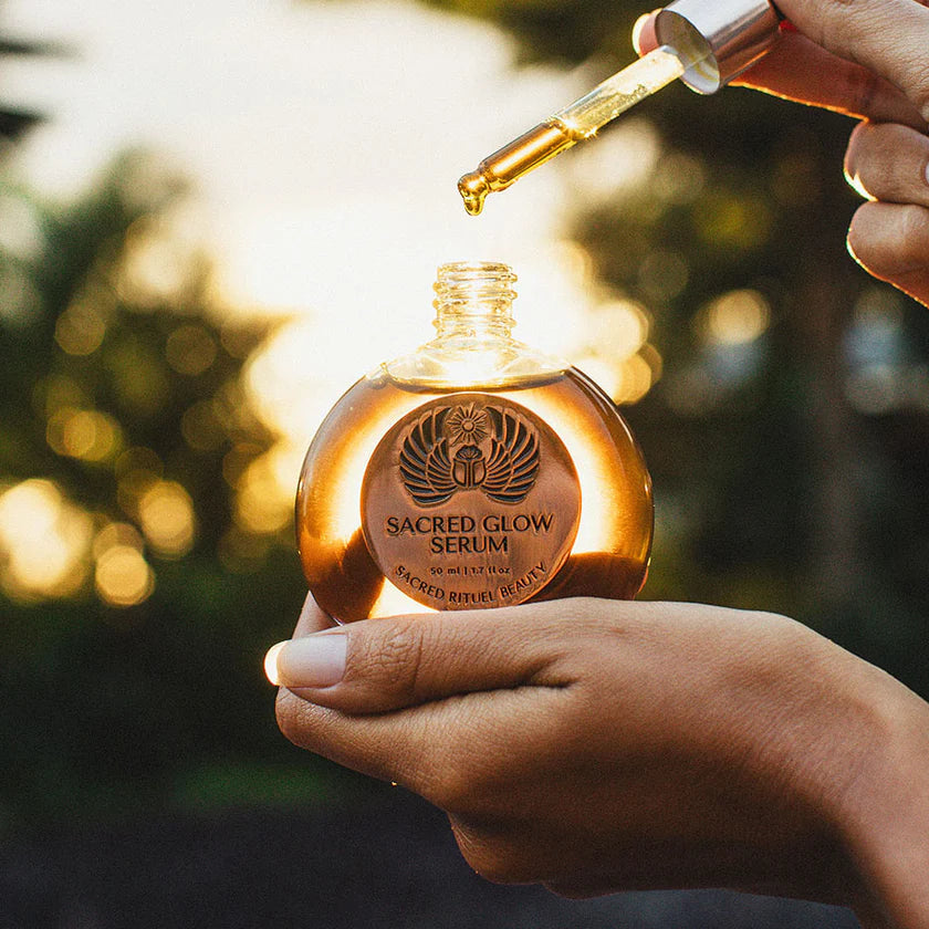 Sacred Rituel Beauty Sacred Glow Serum Organic Face Oil、mySite、noshort