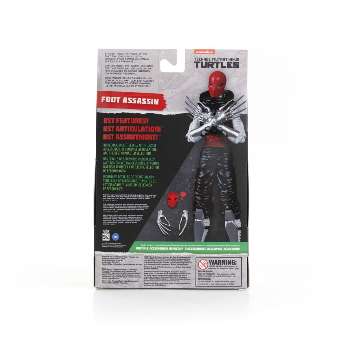 Teenage Mutant Ninja Turtles BST AXN IDW Foot Assassin、mySite、hgirdovlk