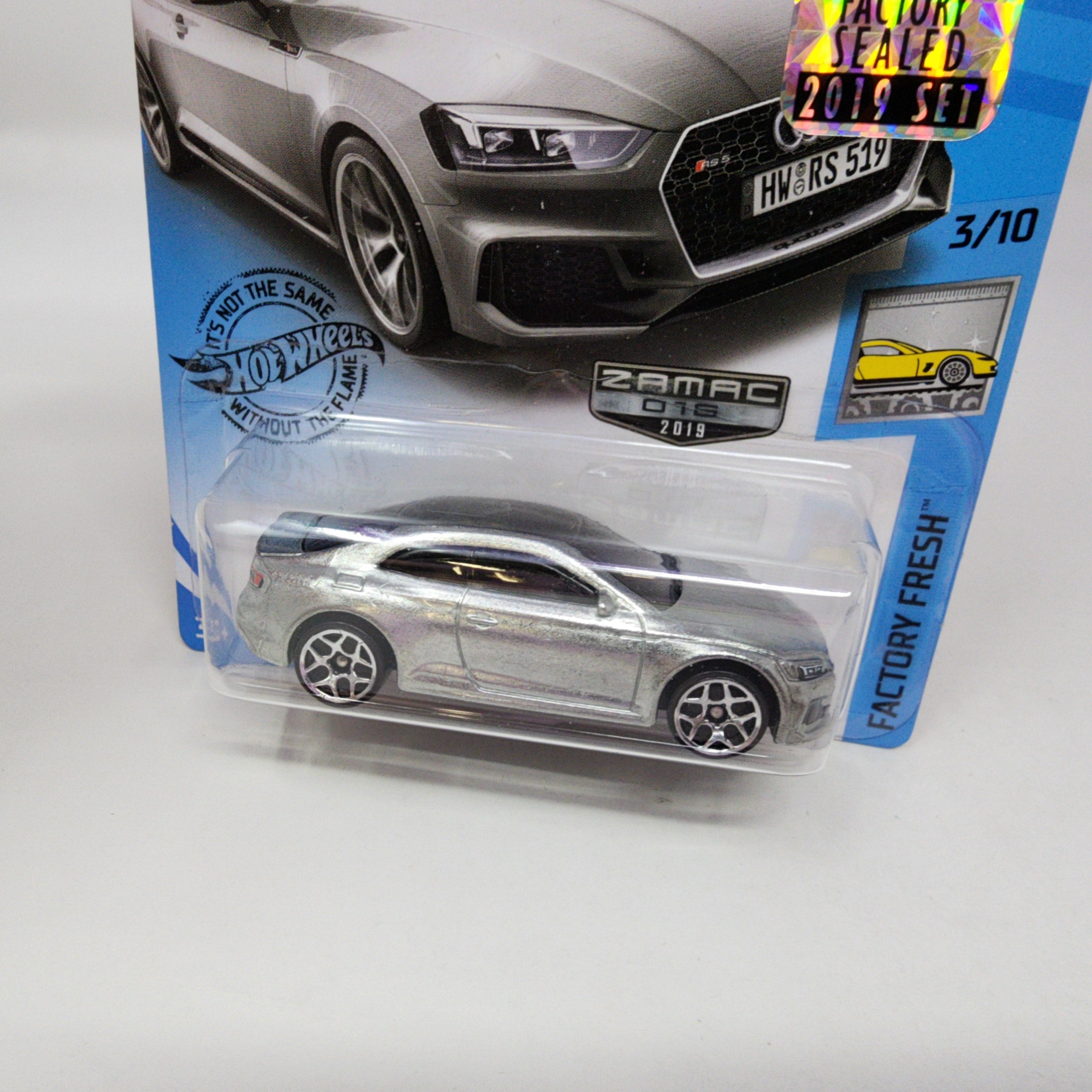 Audi RS 5 Coupe #225 * Zamac * Hot Wheels 2019 w/ Factory Holo、mySite、hgirdovlk