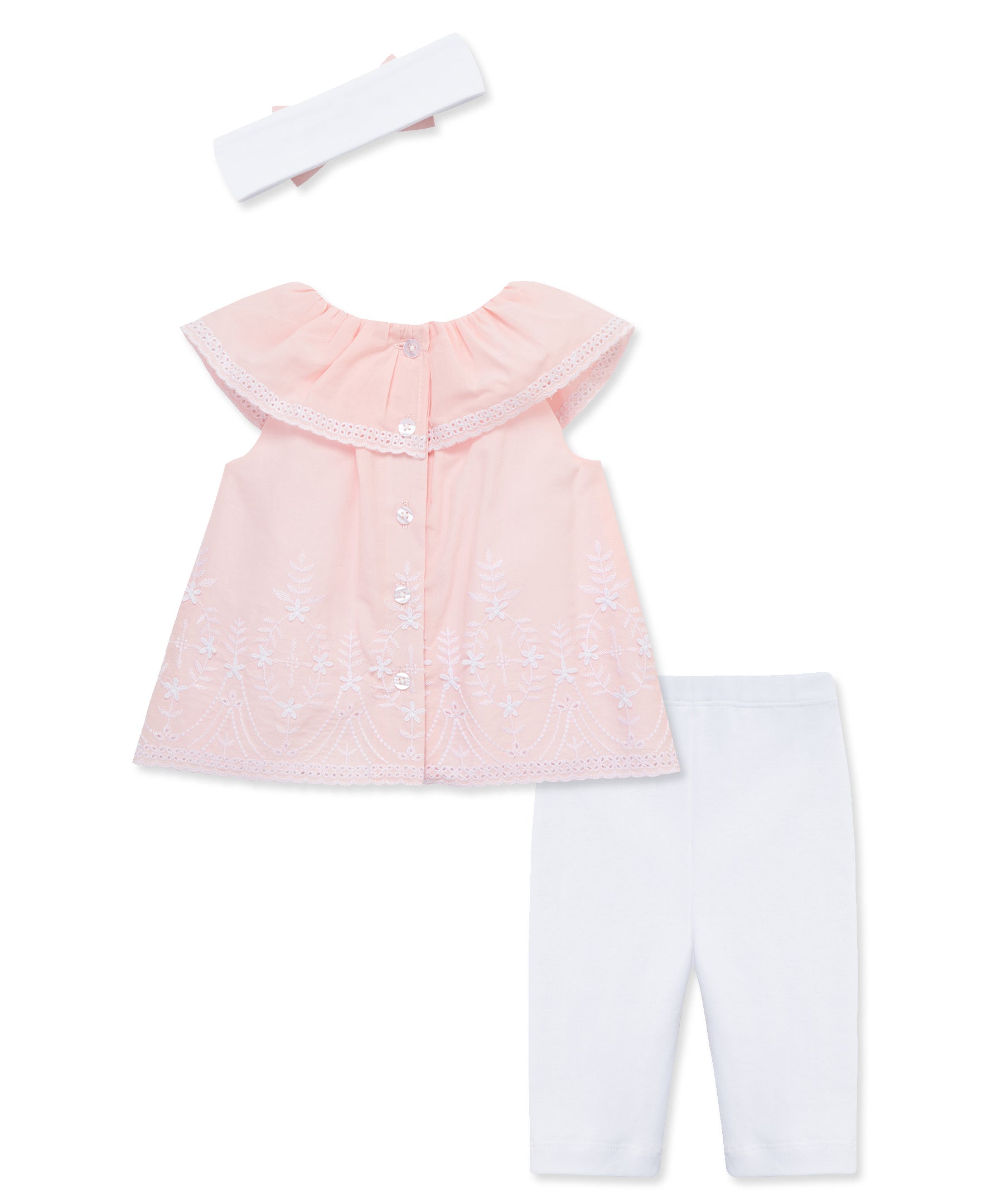  Pink Eyelet Woven Tunic Set (12M-24M)、mySite、layawaytickets