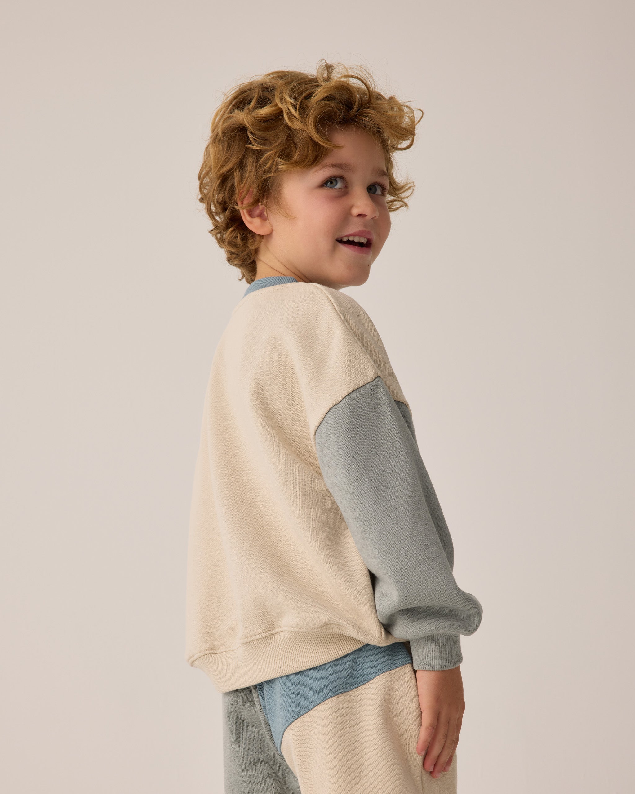  Relaxed Sweatshirt || Color Block、mySite、layawaytickets