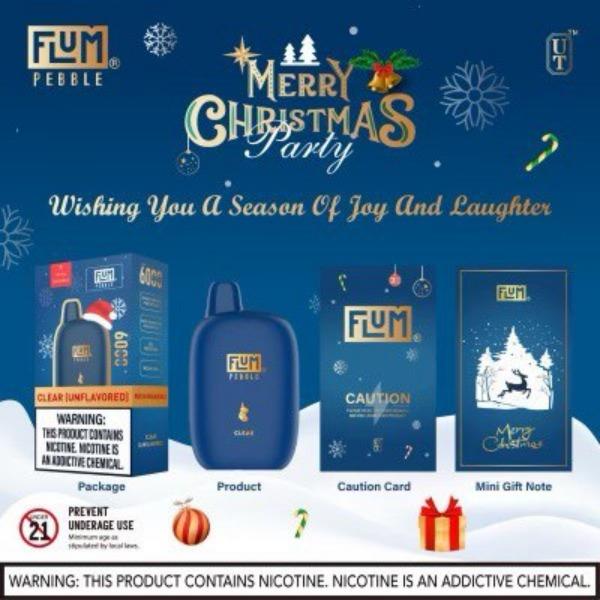 Flum Pebble 6000 Puffs Disposable Vape Limited Christmas Edition 14mL、mySite、zt4zffjzw