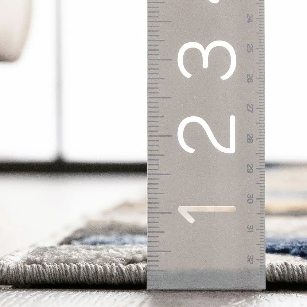 Dream Blue Modern 5'3 x 7'3 Indoor Outdoor Rug、mySite、gigharbornorthrealestate