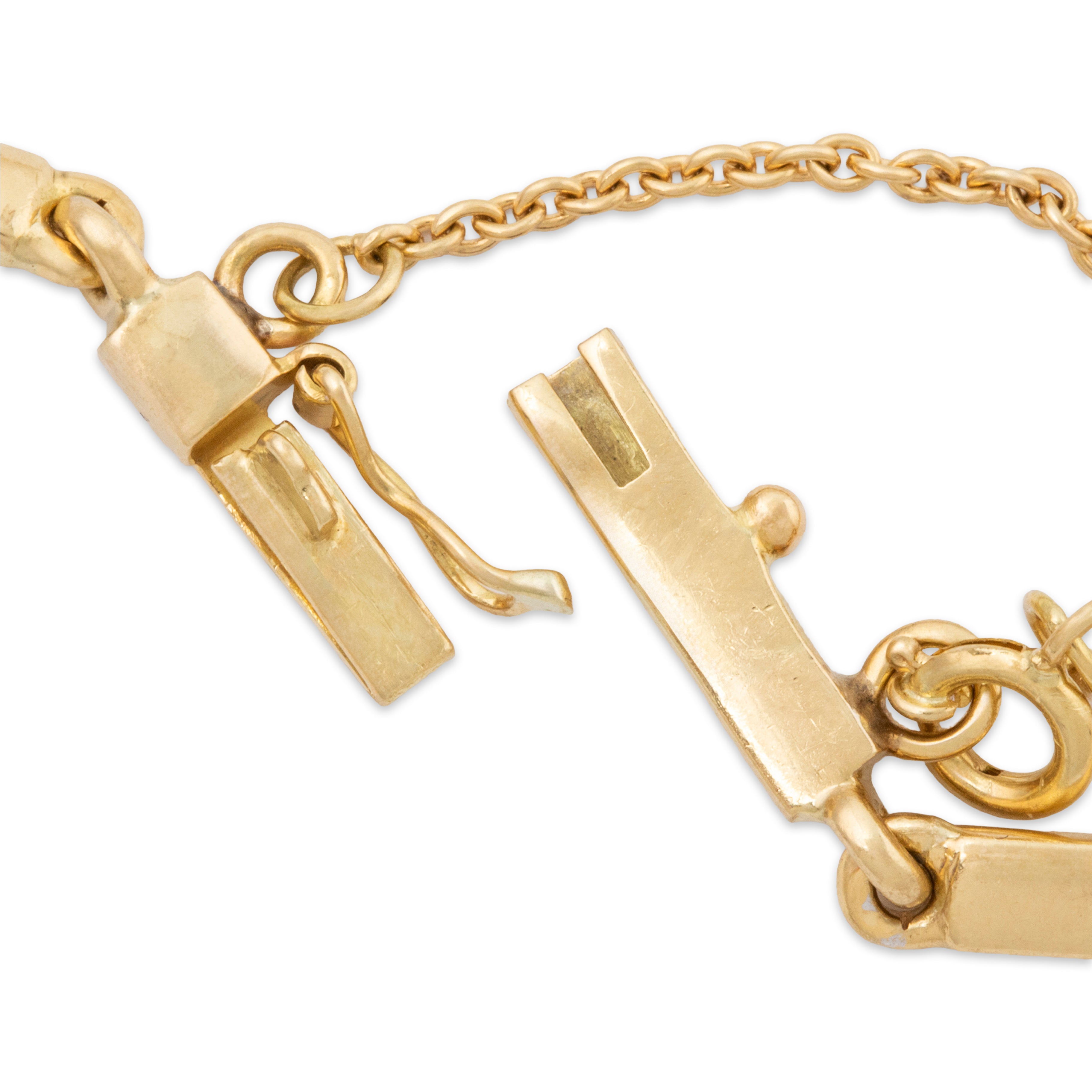 Vintage 18k Yellow Gold 2.50cttw Diamond Avant Garde Statement Necklace 18、mySite、hinf8tx79