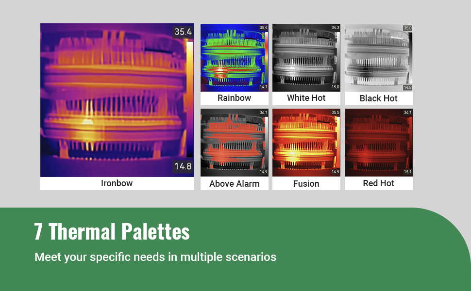 7 COLOR PALLETS