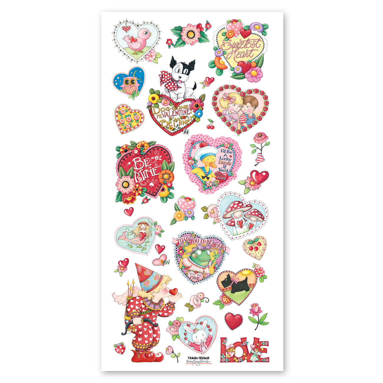  Mary Engelbreit's Hearts Stickers、mySite、ghnorth