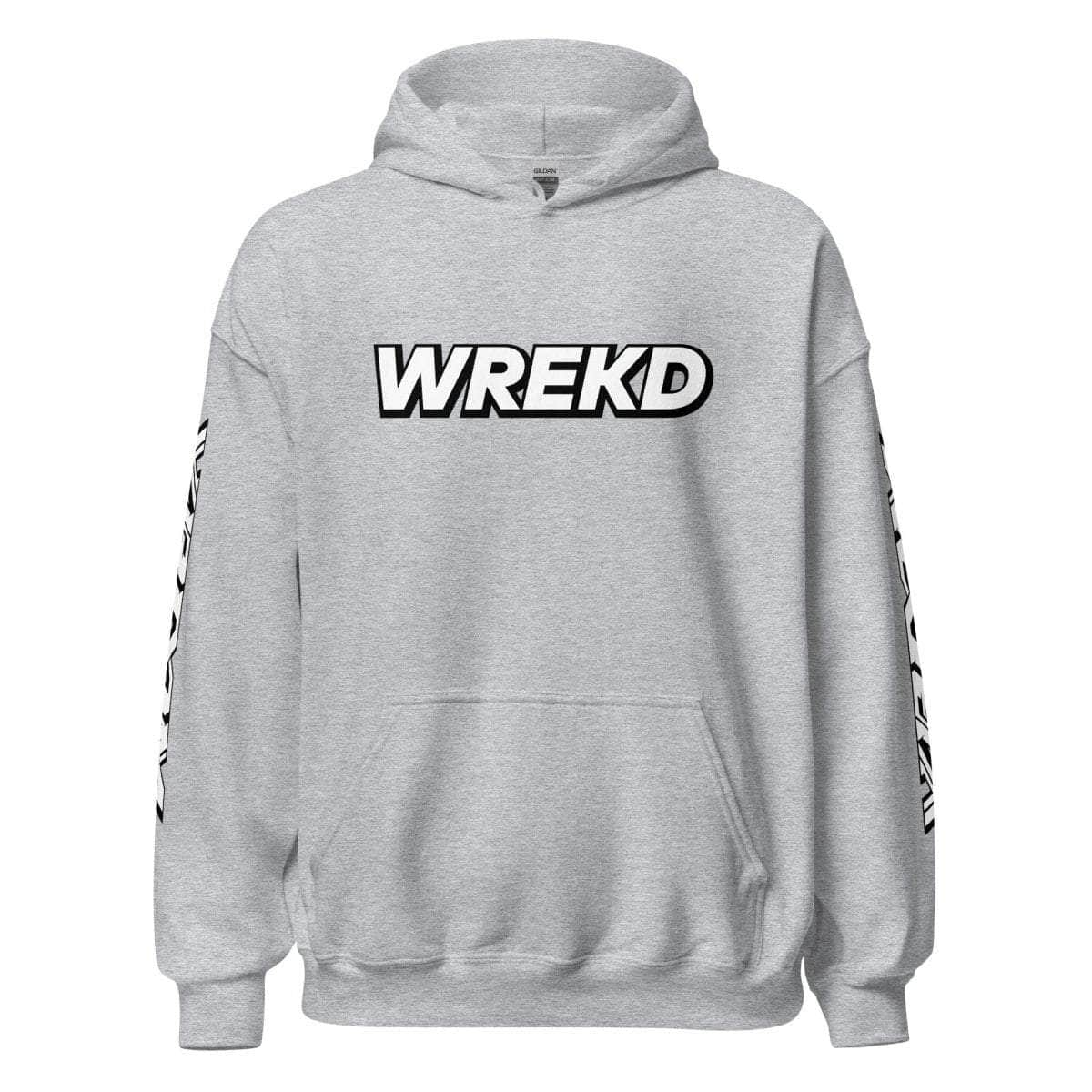  WREKD x VROOM Unisex Hoodie、mySite、merchandisen