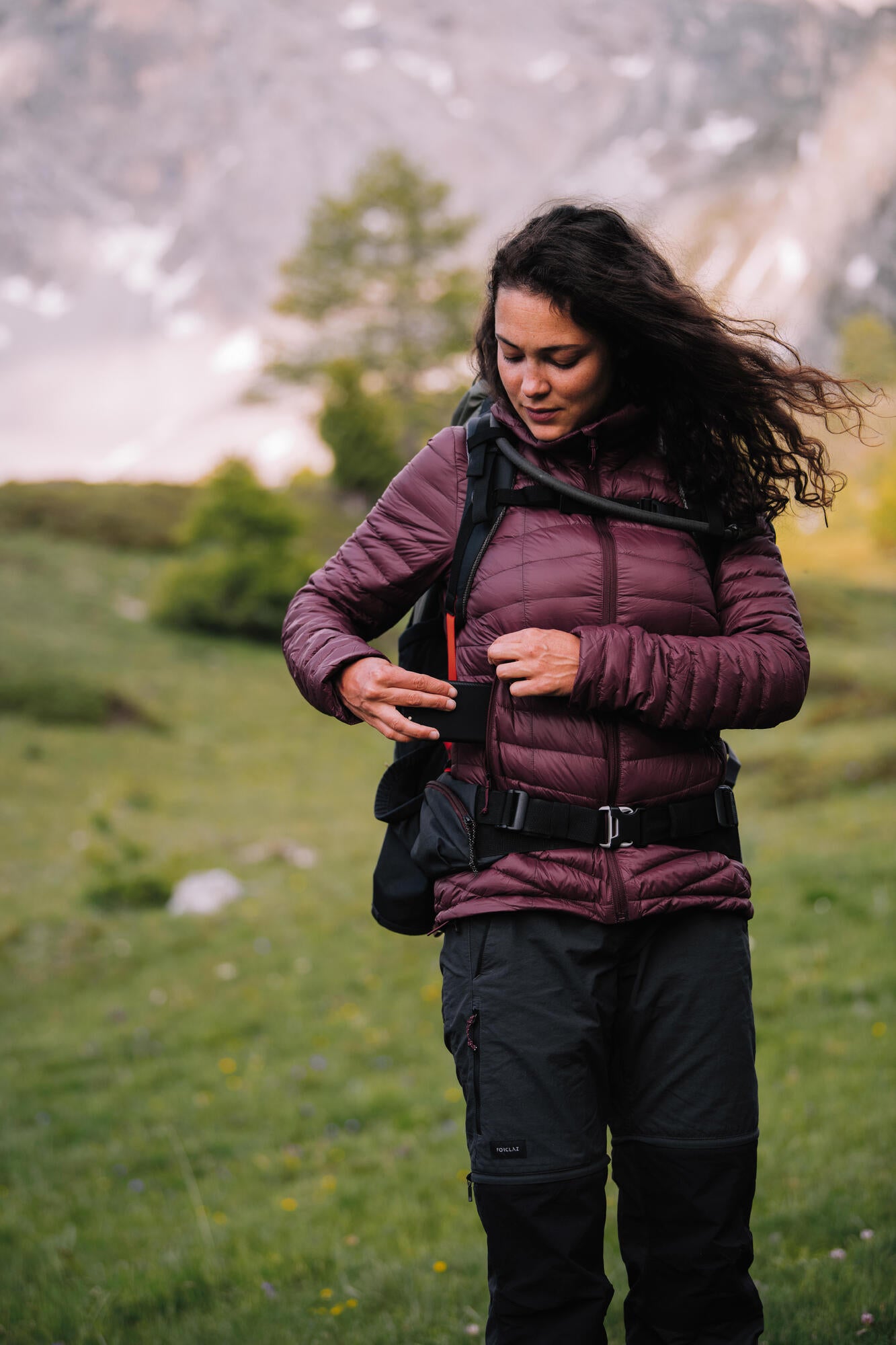 Forclaz Women's MT100 EasyFit 60L Backpacking Pack