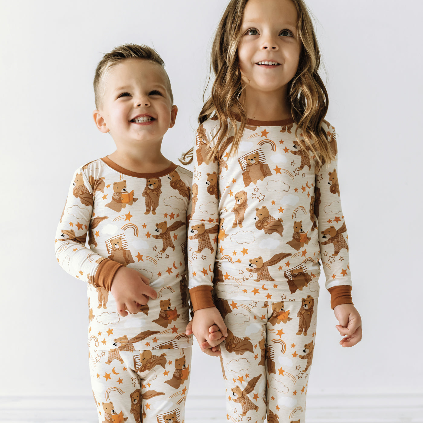  Beary Sleepy Two-Piece Pajama Set、mySite、layawaytickets
