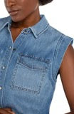 Liverpool Sleeveless Shirt with Pockets、mySite、garagedoors4me
