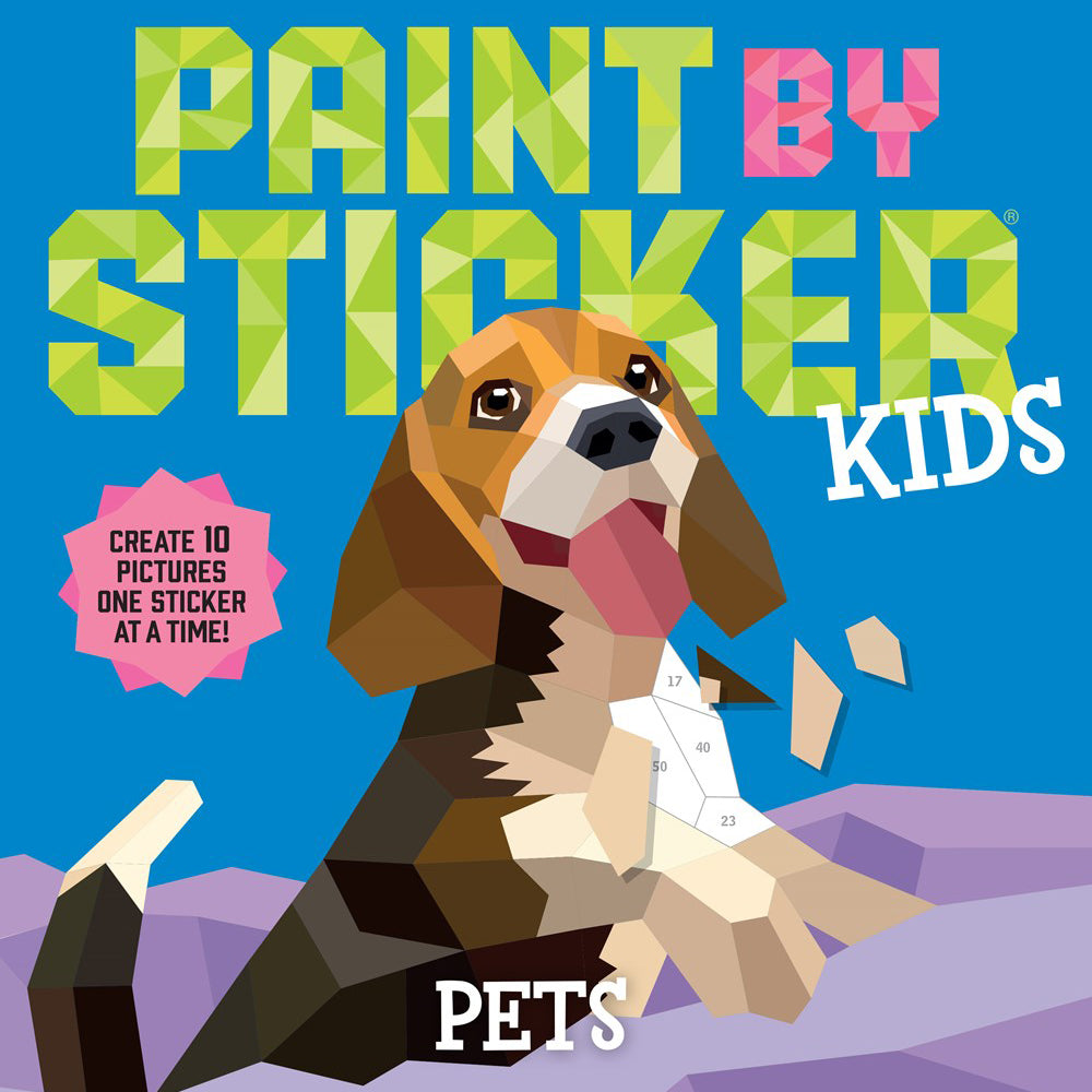  Pets Paint By Sticker Book、mySite、ghnorth