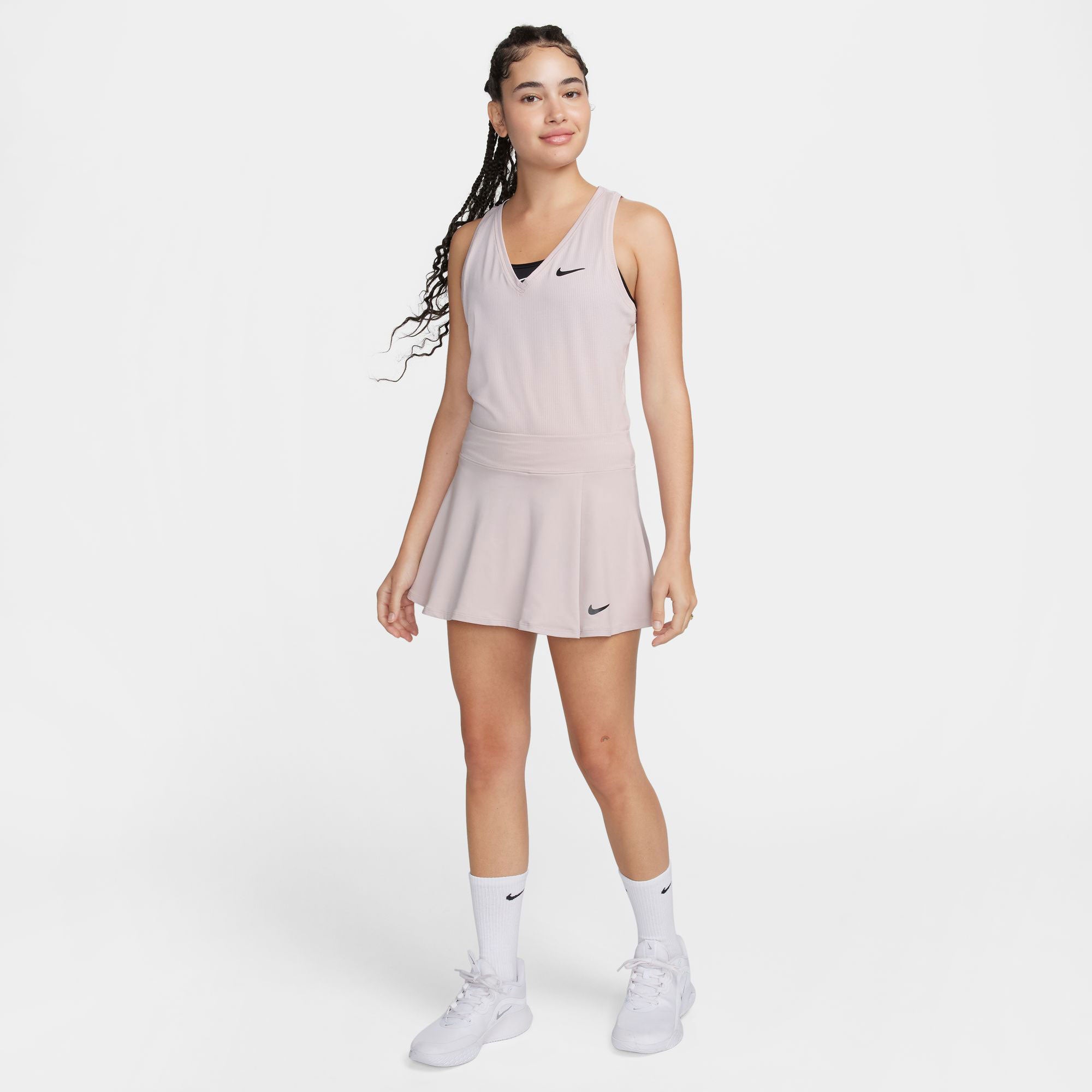 NikeCourt Victory Women's Dri-FIT Flouncy Tennis Skirt、mySite、neckold