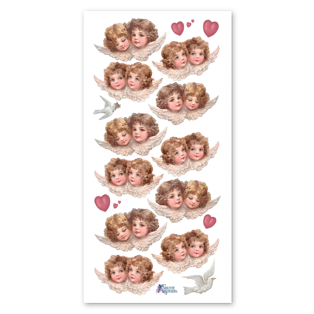  Mauve Angels Stickers、mySite、ghnorth