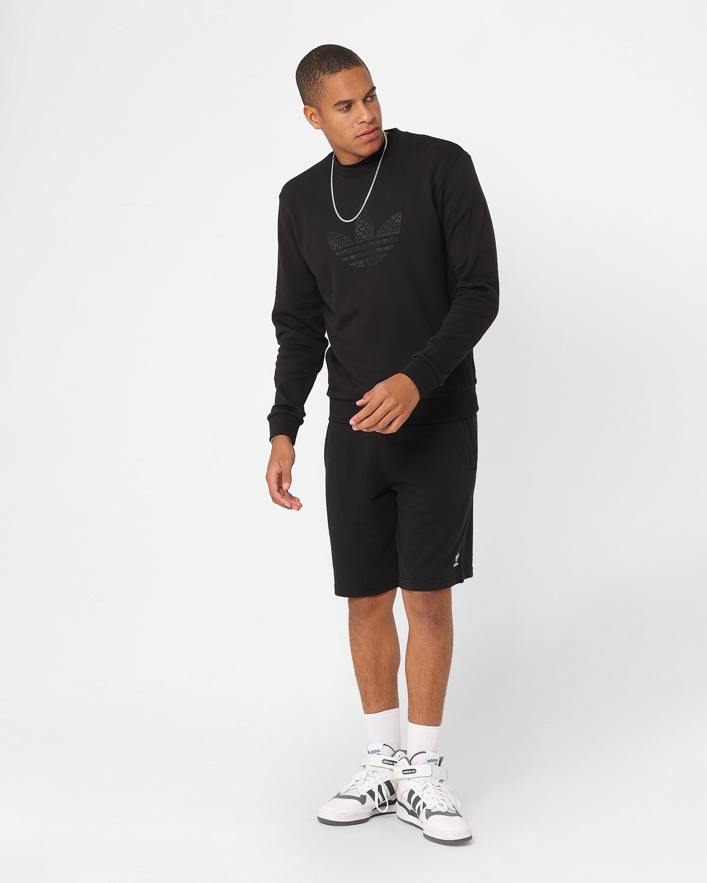 Adidas Monogram Crewneck Black、mySite、zt4zffjzw