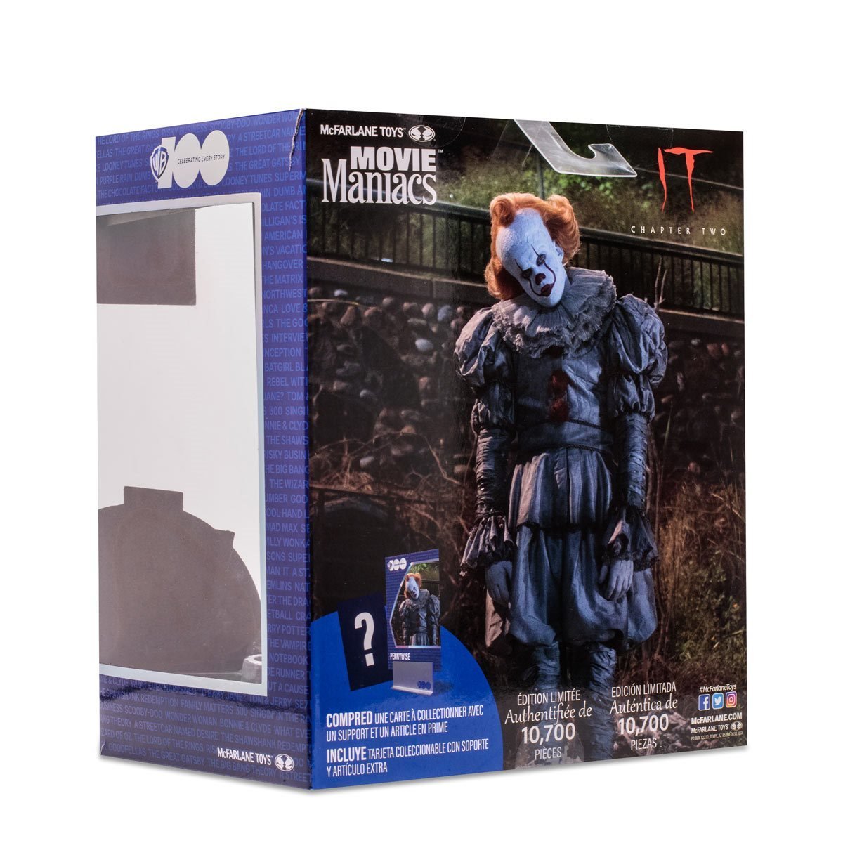 McFarlane Movie Maniacs WB 100: Pennywise (It Chapter II)、mySite、hgirdovlk