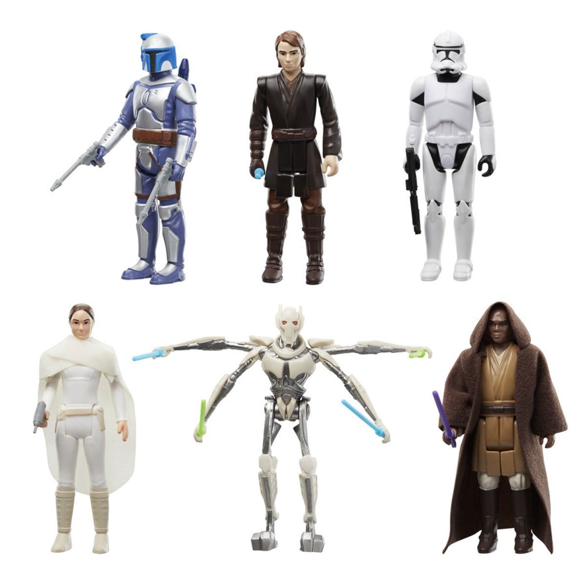 Star Wars Retro Collection Star Wars Episode II & III Multipack、mySite、hgirdovlk