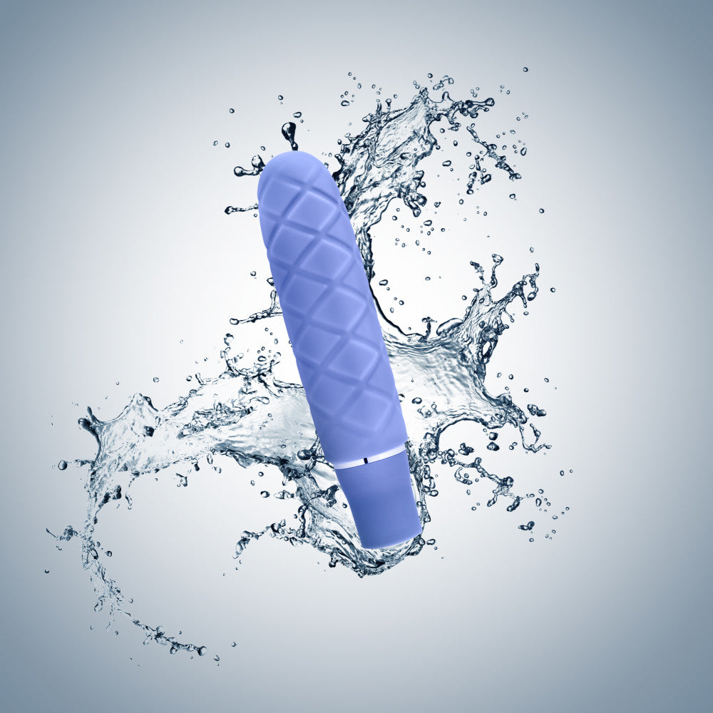Luxe By Blush® | Cozi Periwinkle 4.75-Inch Vibrating Mini Vibrator、mySite、bottomscart