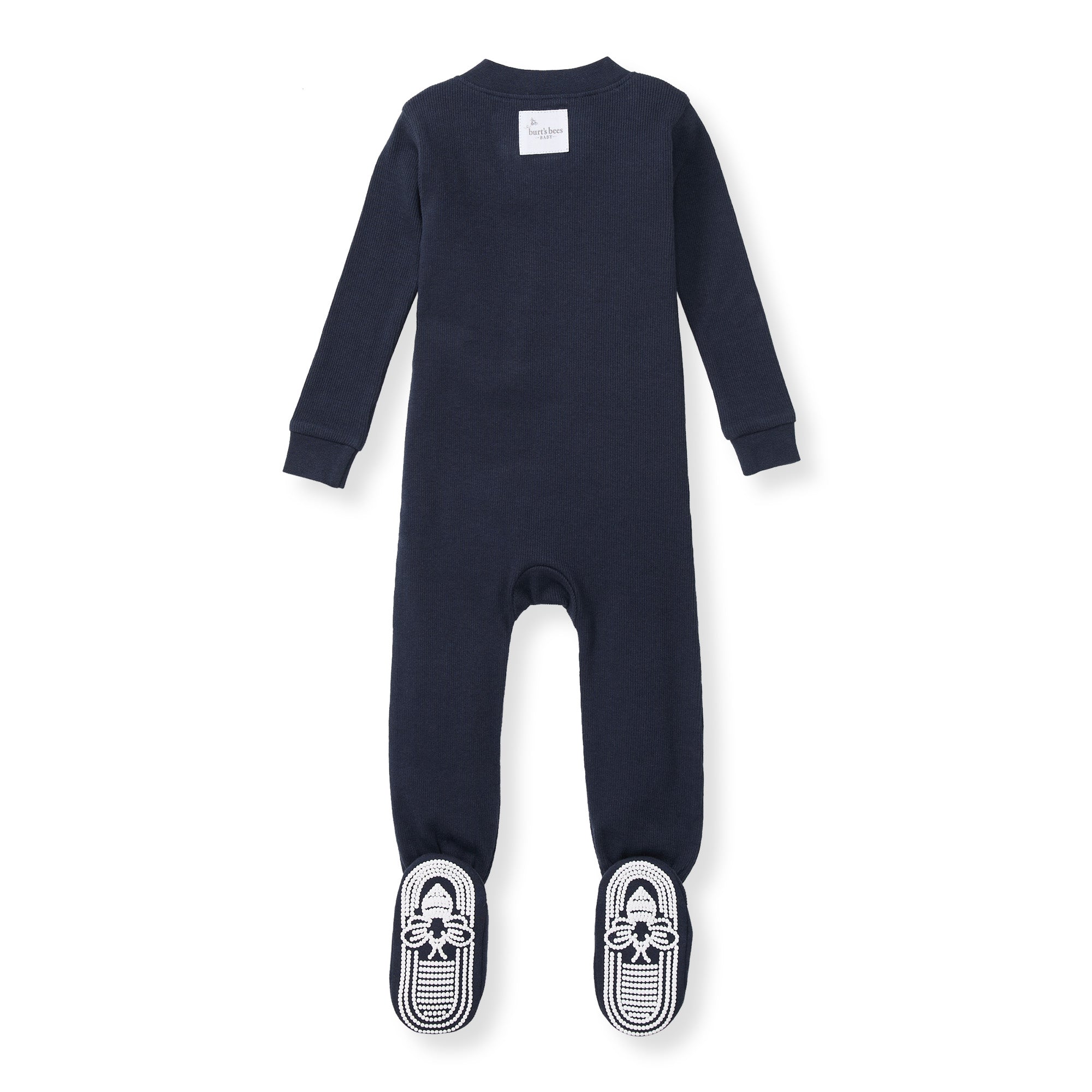 Solid Rib Organic Cotton Sleeper - Midnight、mySite、g9winljtr
