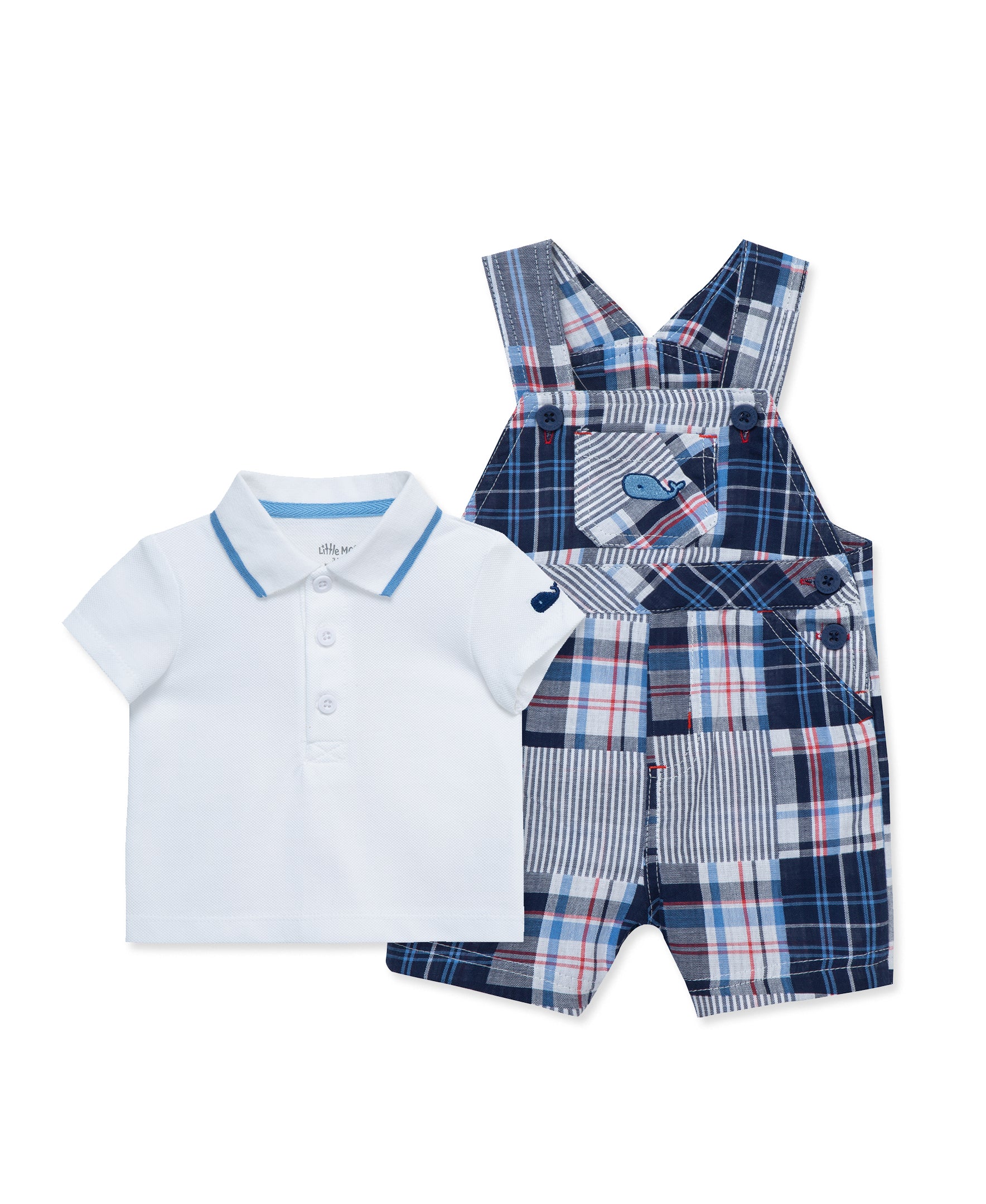  Patchwork Woven Shortall Set (12M-24M)、mySite、layawaytickets